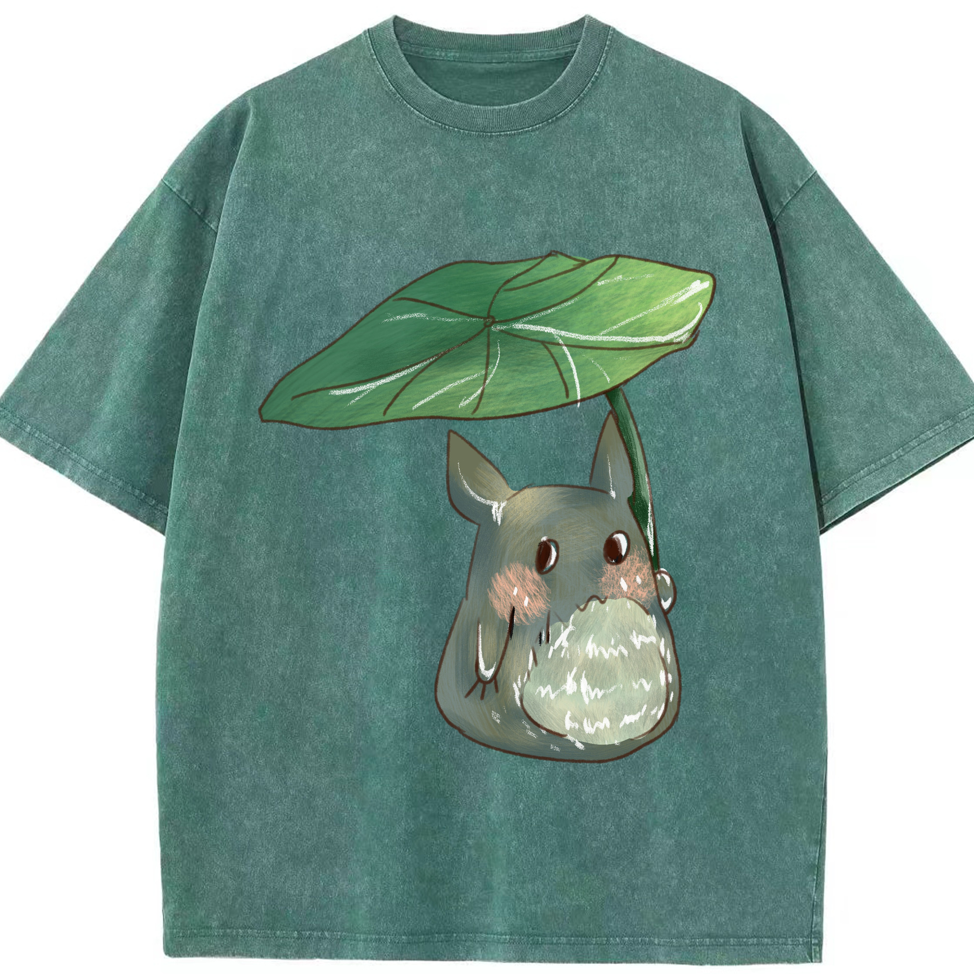 （画像用） となりのトトロ 草壁メイ 草壁サツキ My Neighbor Totoro Satsuki Kusakabe Mei Kusakabe 綿100% ヴィンテージ風 半袖Tシャツ（フロントプリント）